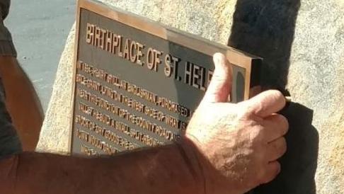 SHHS dedication of the birthplace of st helena