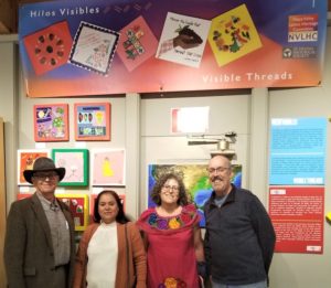 SHHS Hilos Visible exhibit celebrating the Hispanic culture in St. Helena